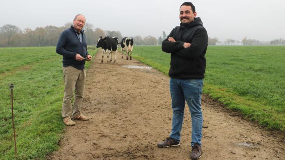 Étienne Jouffe (à gauche) et Sébastien Chauvelier se sont très vite rendu compte qu’ils avaient des valeurs communes. © I. Lejas